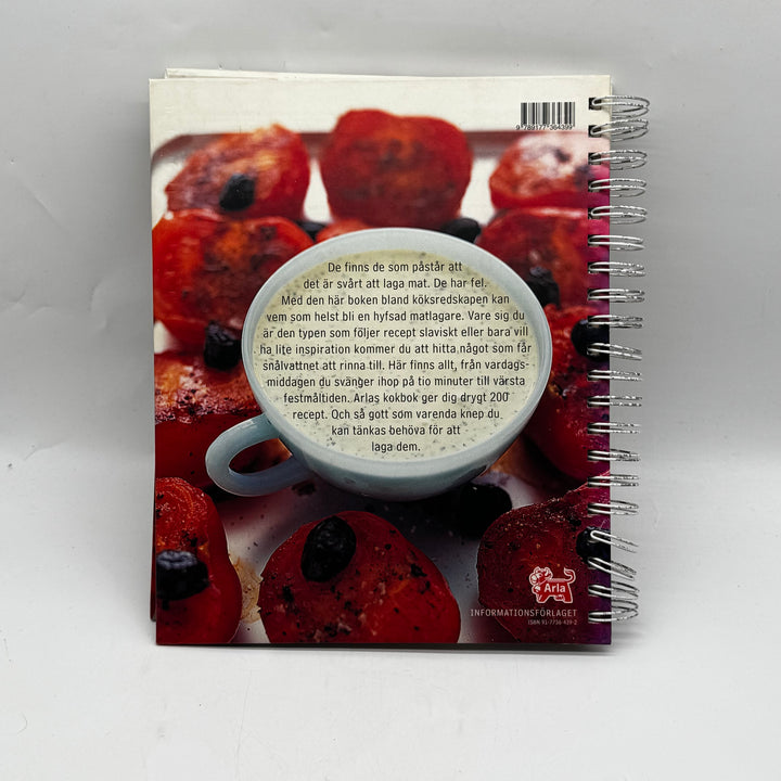 Arla spiralbunden kokbok med enkla recept