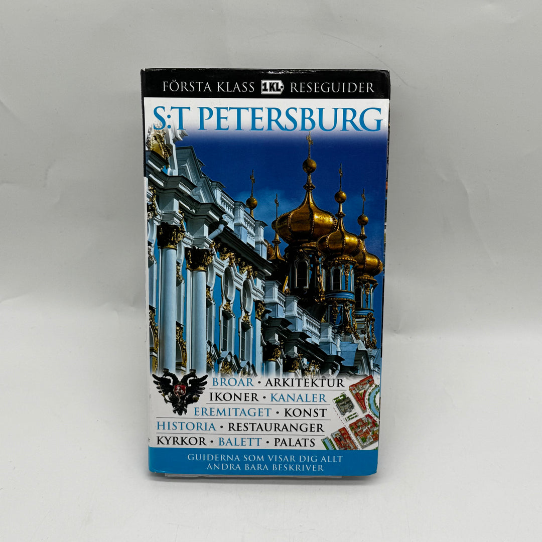 Reseguidebok S:t Petersburg Streiffert illustrerad modern