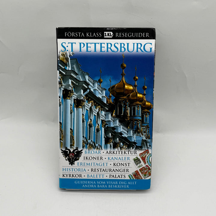 Reseguidebok S:t Petersburg Streiffert illustrerad modern