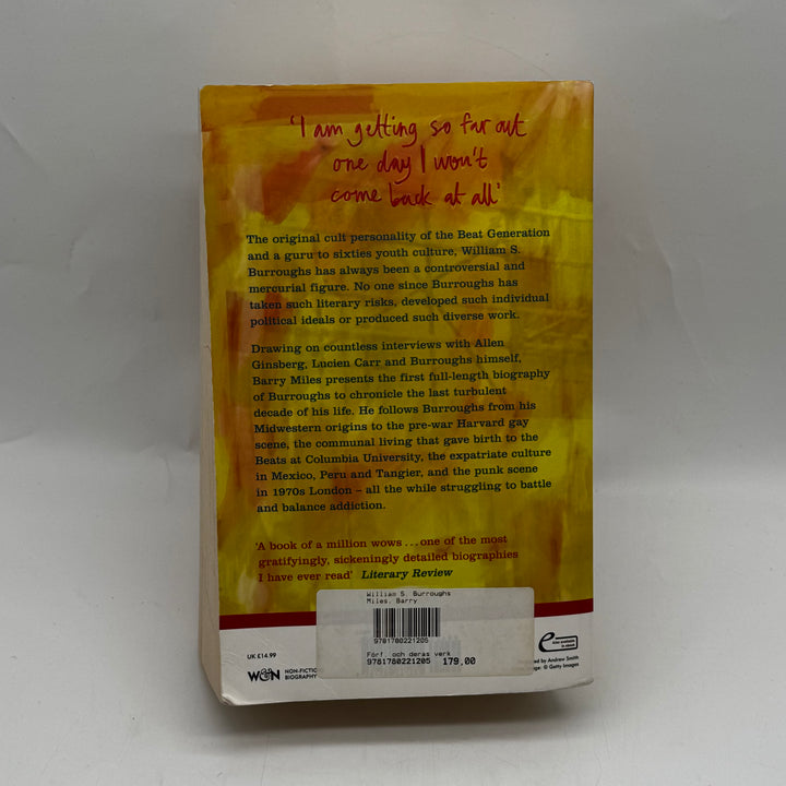 Biografi William S Burroughs pocket Barry Miles