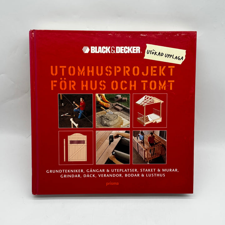 Black & Decker gör det själv bok utomhus