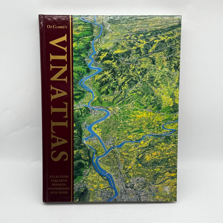 Vinatlas av Oz Clarke coffeetable bok