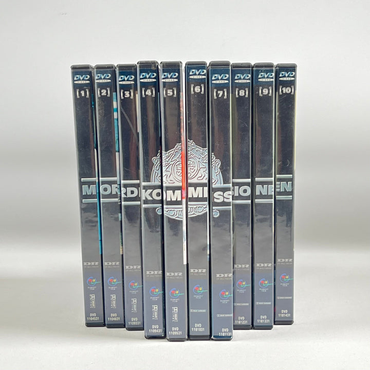 Komplett "Mordkommissionen" DVD - serie, Säsong 1 - 10 - Homy Secondhand Online