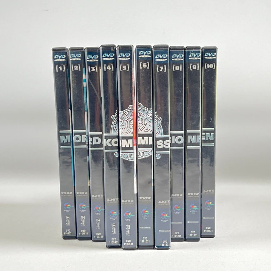Komplett "Mordkommissionen" DVD - serie, Säsong 1 - 10 - Homy Secondhand Online