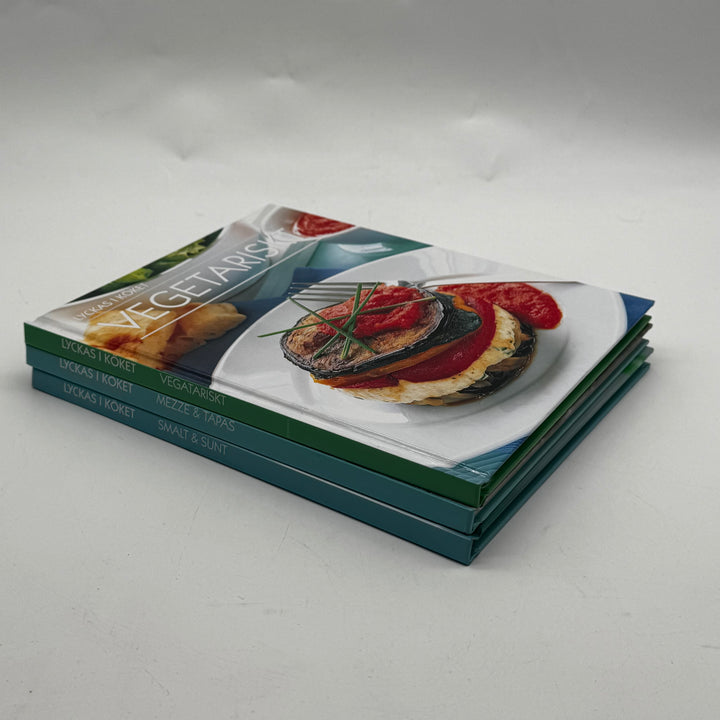 Kokböcker 3 pack Lyckas i köket