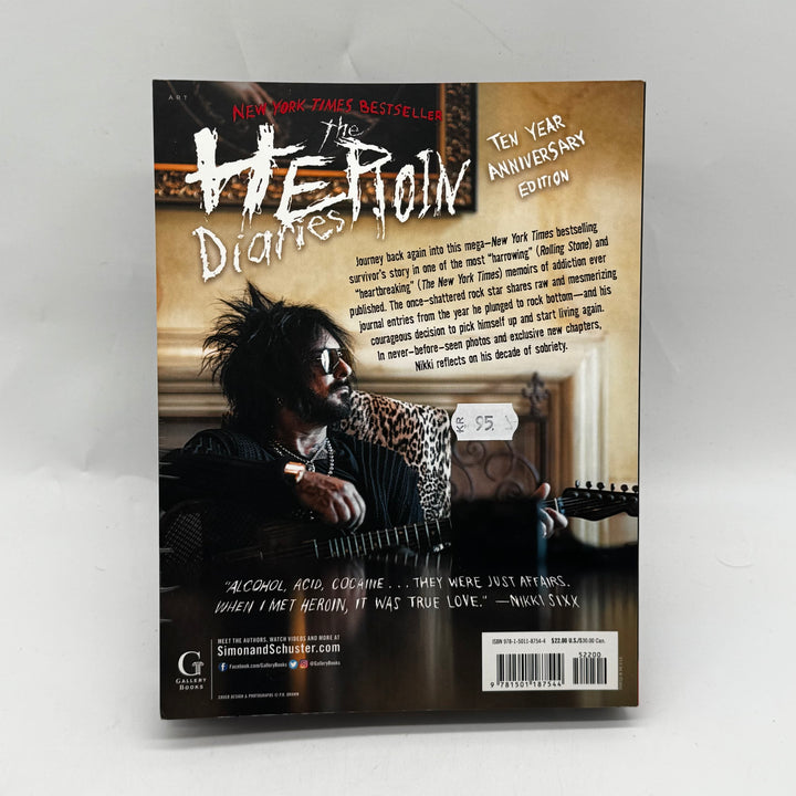 The Heroin Diaries Nikki Sixx pocketbok begagnad