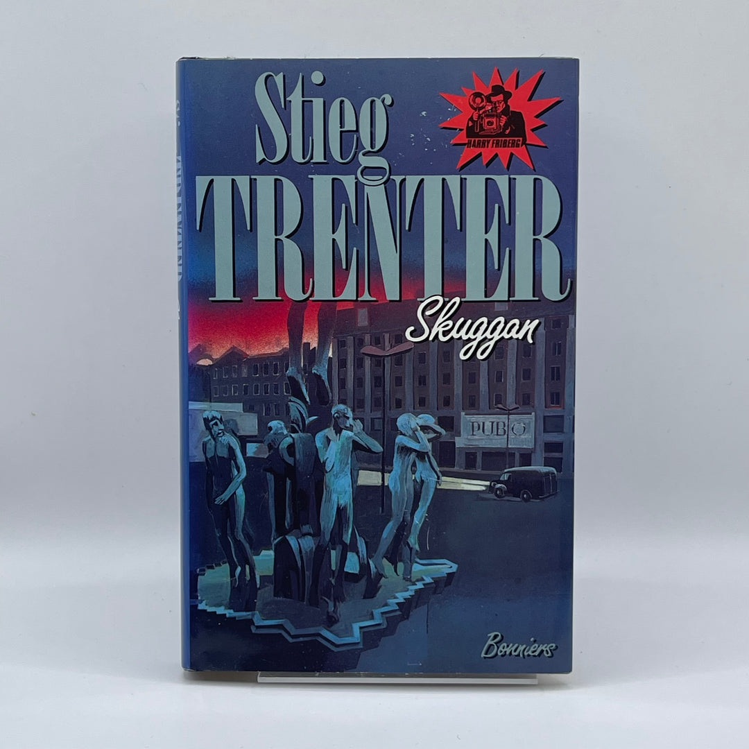 Retro deckarbok Skuggan av Stieg Trenter
