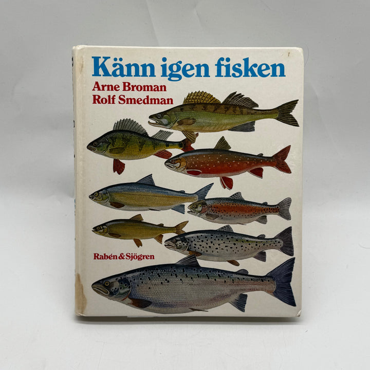 Retro faktabok Känn igen fisken Rabén & Sjögren