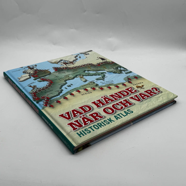 Illustrerad historisk atlas bok Lind & Co