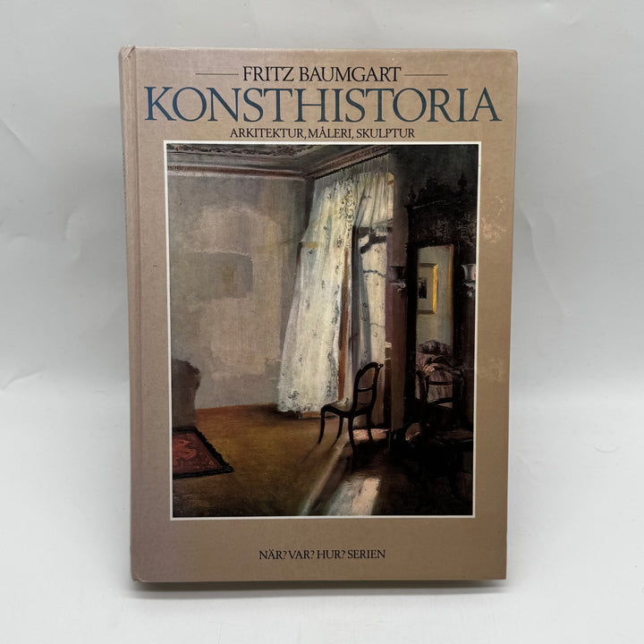 Konsthistoria bok Fritz Baumgart klassisk illustrerad