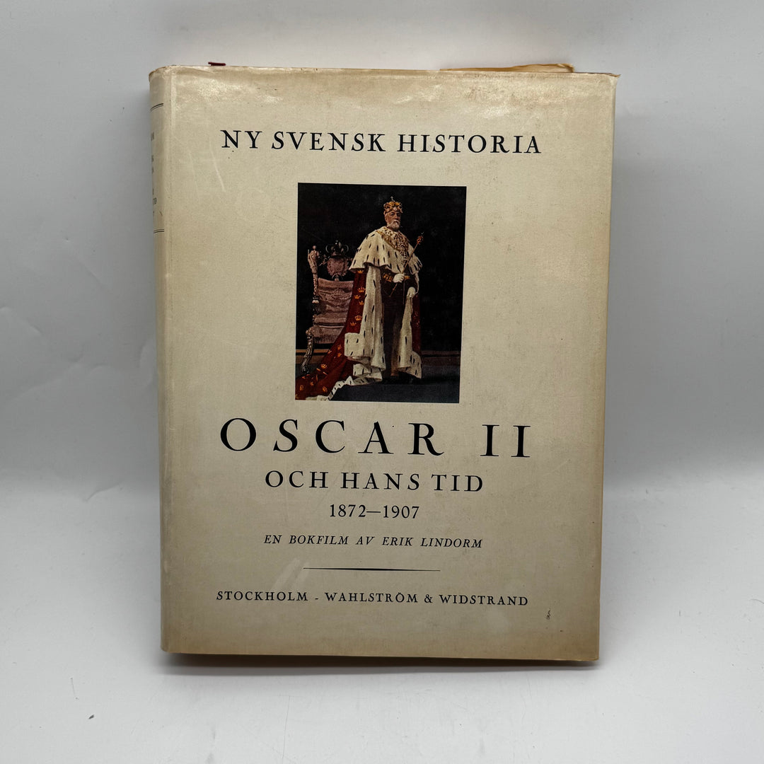 Oscar II och hans tid historiebok retro