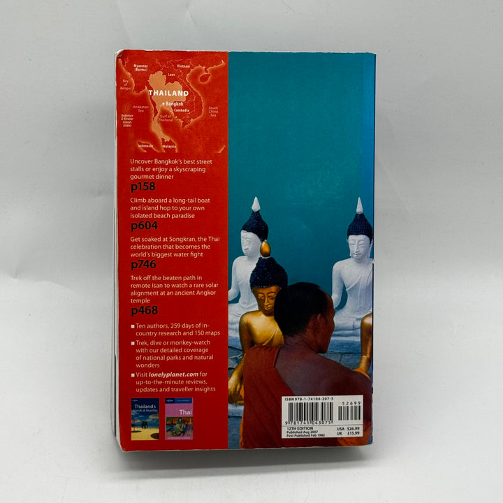 Lonely Planet reseguide Thailand på engelska
