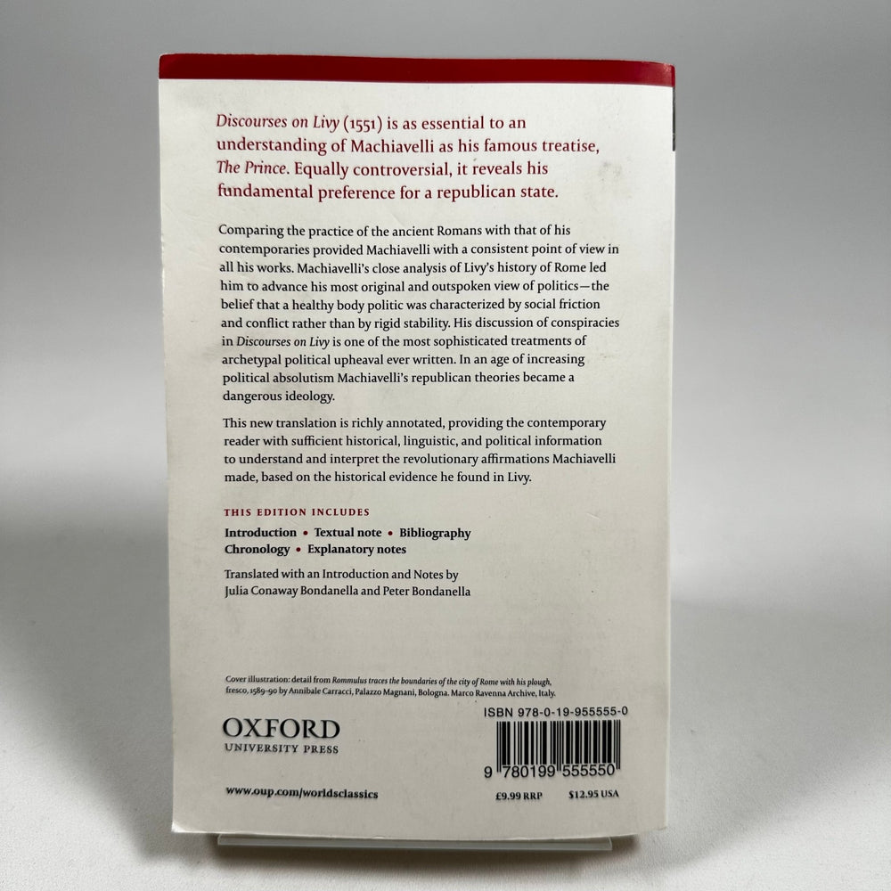 Discourses on Livy av Niccolo MacHiavelli - Homy Secondhand Online