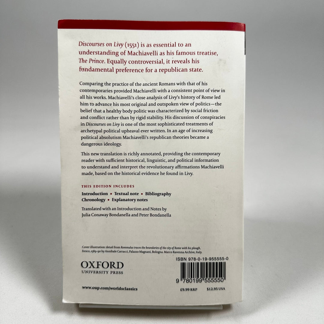 Discourses on Livy av Niccolo MacHiavelli - Homy Secondhand Online