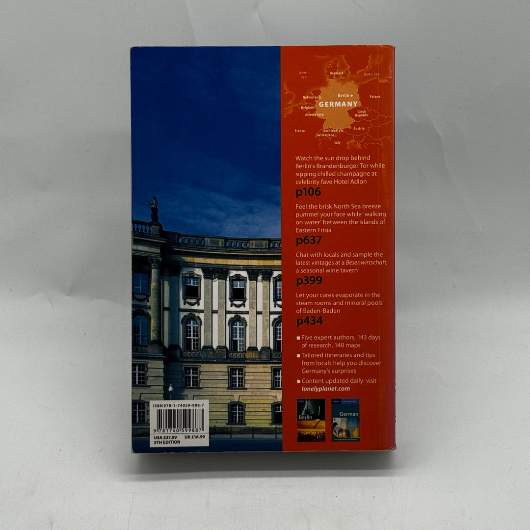 Lonely Planet reseguide Germany Tyskland engelska