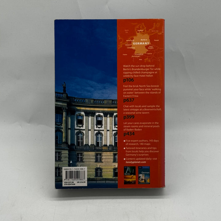 Lonely Planet reseguide Germany Tyskland engelska