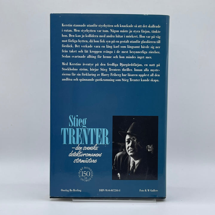 Stieg Trenter "Färjkarlen" Bok Retro Thriller