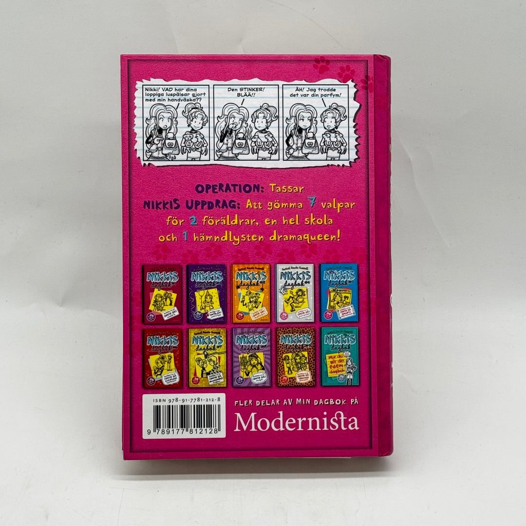 Nikkis dagbok 10 illustrerad barnbok Modernista