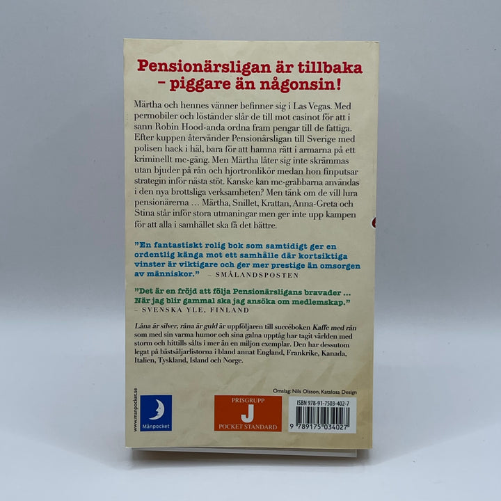Humoristisk roman Råna är Guld pocketbok