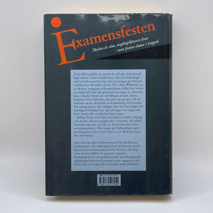 Thrillerbok Examensfesten Faye Kellerman Begagnad
