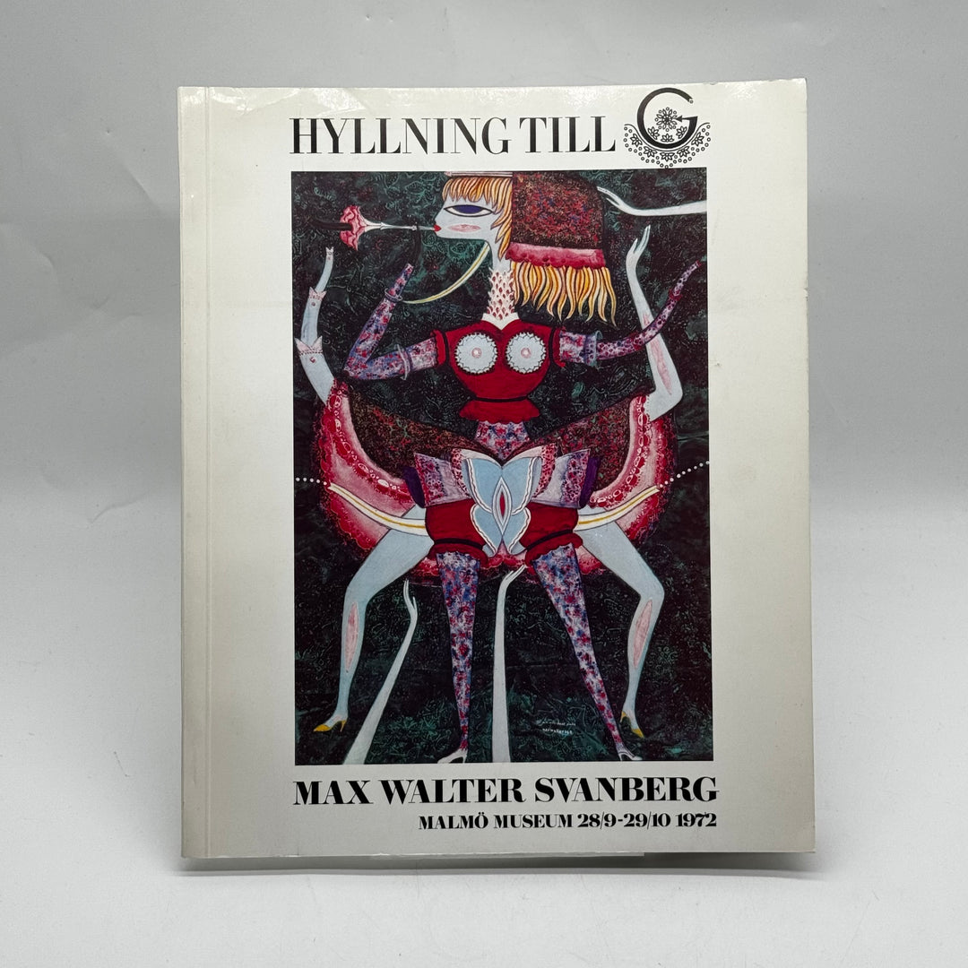Vintage konstkatalog Max Walter Svanberg Malmö Museum
