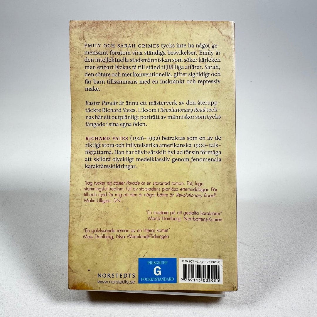 Richard Yates: Easter Parade – Klassisk Roman - Homy Secondhand Online