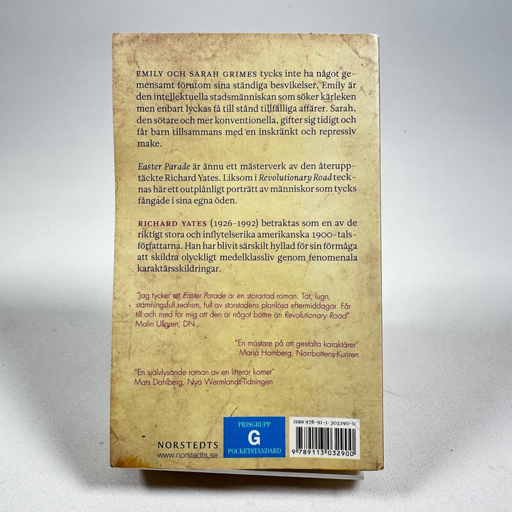 Richard Yates: Easter Parade – Klassisk Roman - Homy Secondhand Online