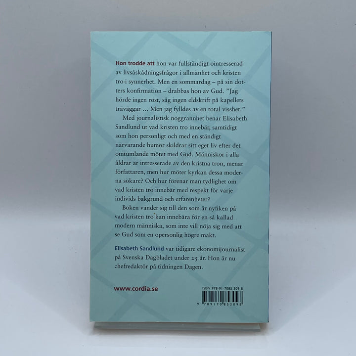 Drabbad av det Ovntade Bok, Elisabeth Sandlund