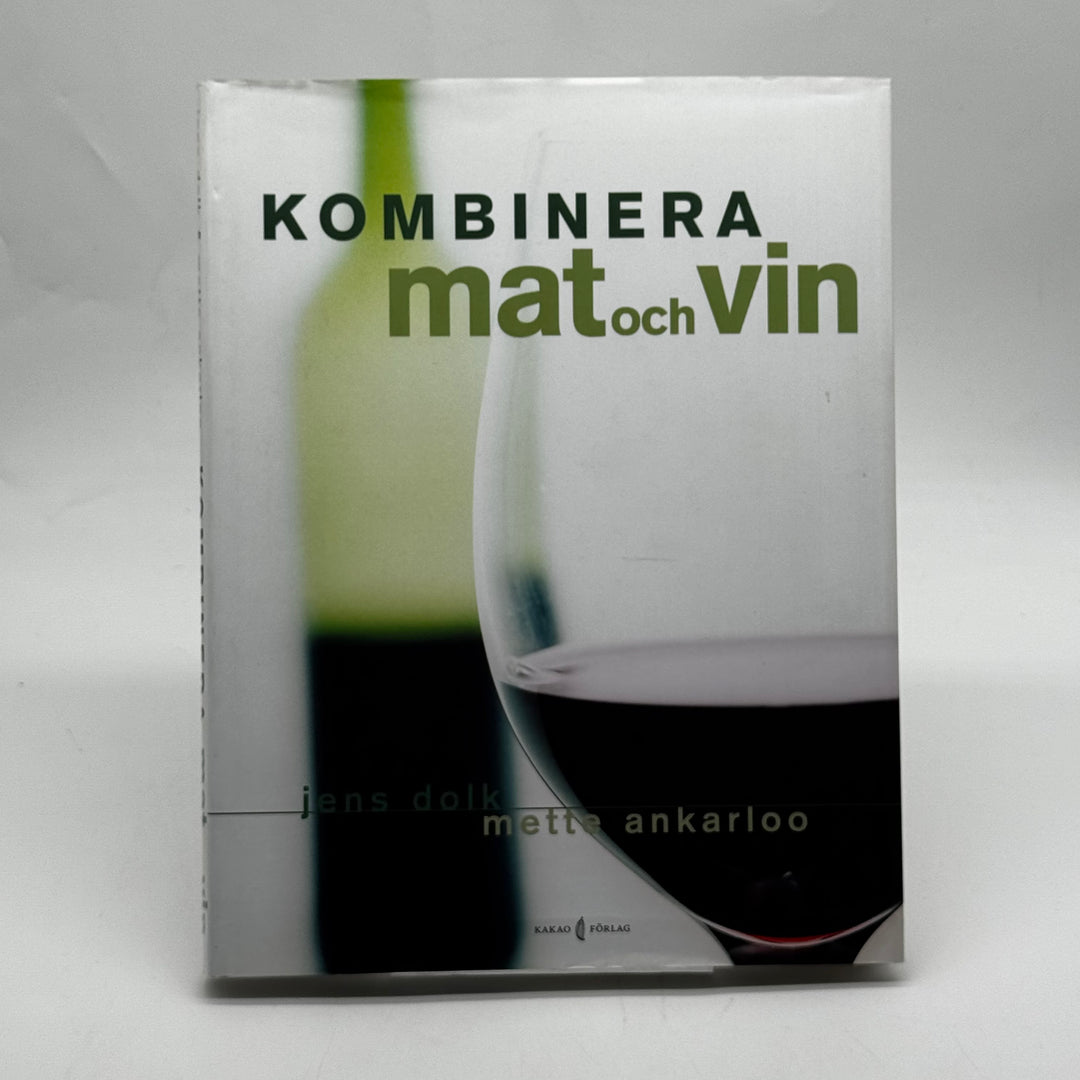 Kombinera mat och vin kokbok hårdband