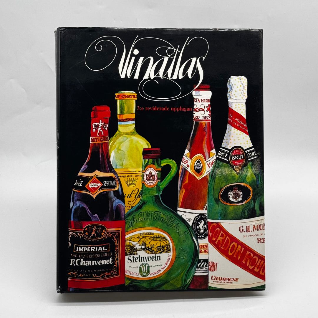 Hugh Johnson vinatlas klassisk retro bok