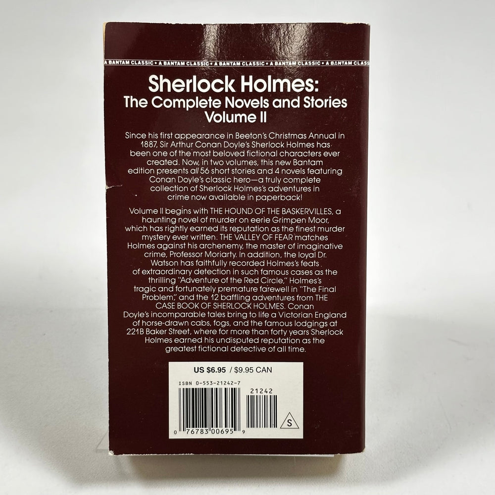 Sherlock Holmes: Kompletta Romaner och Berättelser Volym II - Homy Secondhand Online