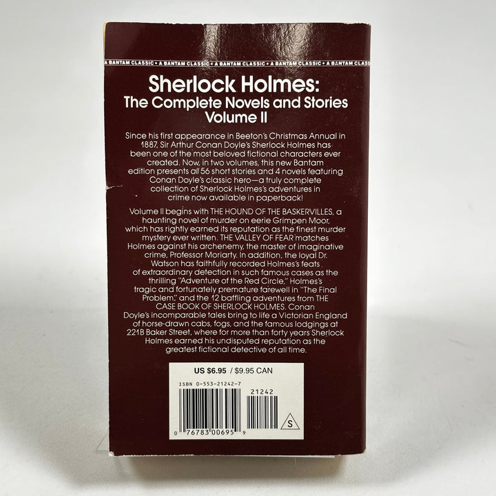Sherlock Holmes: Kompletta Romaner och Berättelser Volym II - Homy Secondhand Online