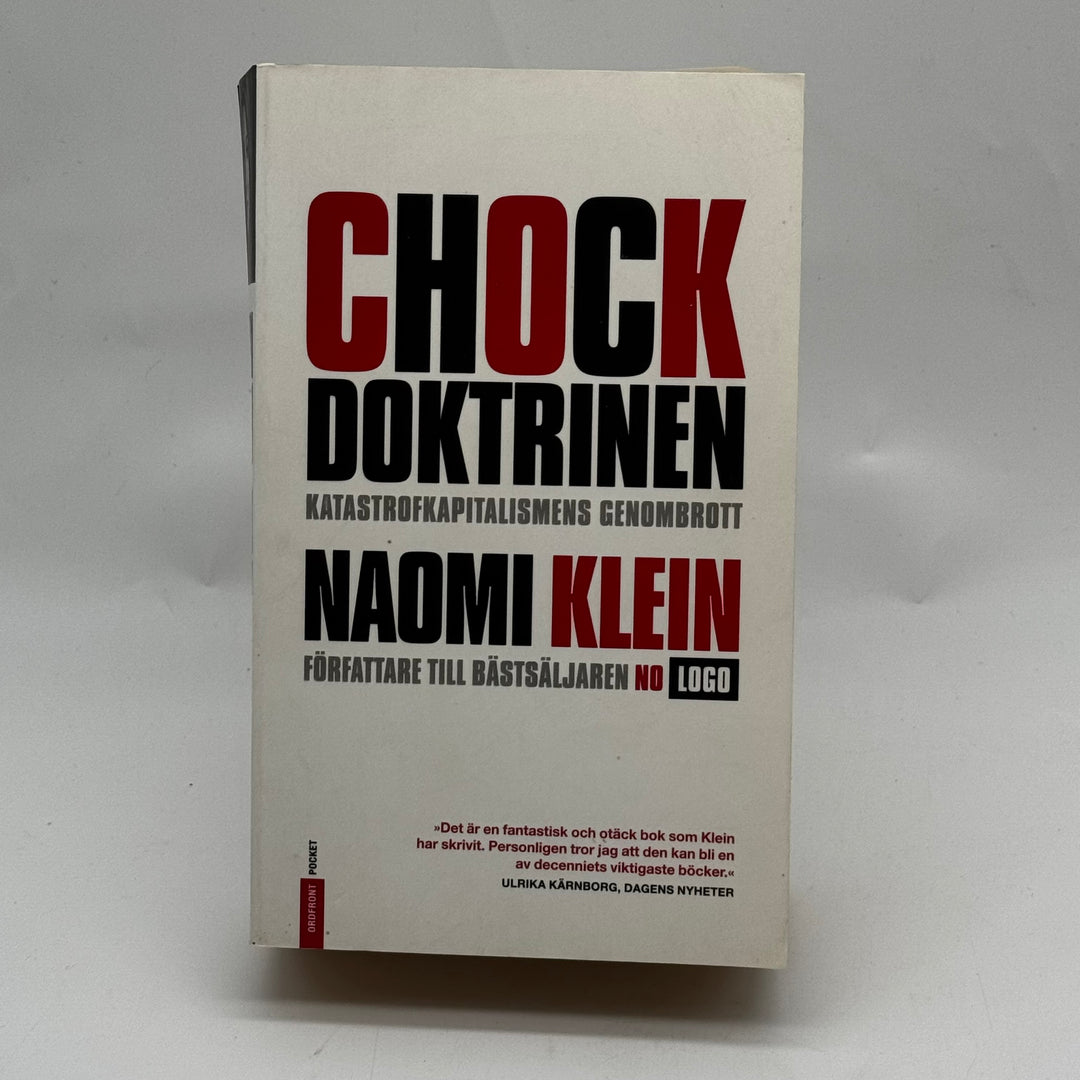 Chockdoktrinen Naomi Klein svensk pocketbok