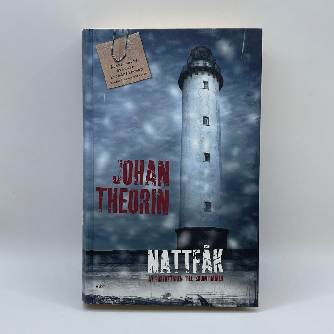 Johan Theorins thriller "Nattfåk" begagnad bok