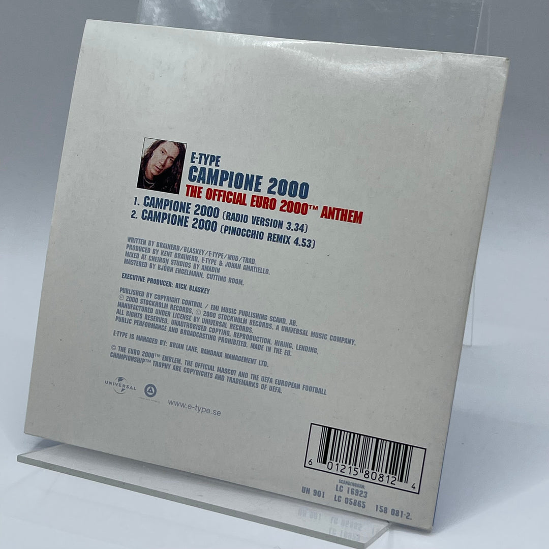 E-Type Campione 2000 Retro CD-singel