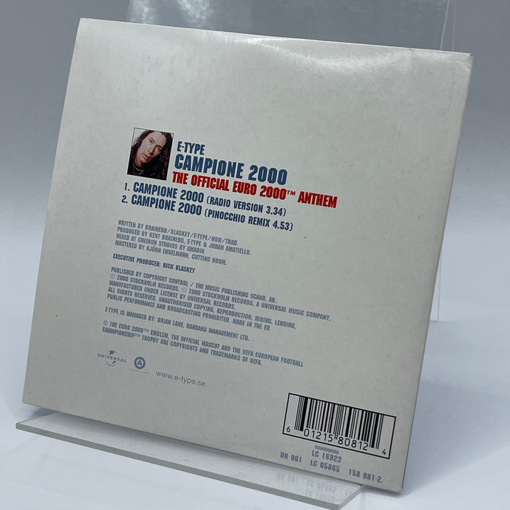 E-Type Campione 2000 Retro CD-singel