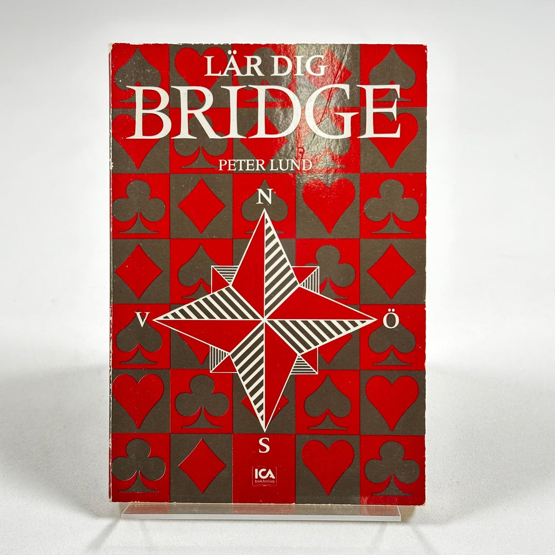 Lär dig Bridge av Peter Lund - Klassisk Kortspelsbok - Homy Secondhand Online