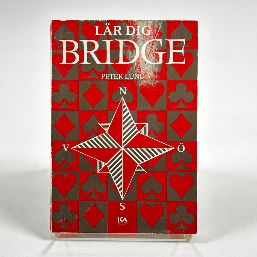 Lär dig Bridge av Peter Lund - Klassisk Kortspelsbok - Homy Secondhand Online