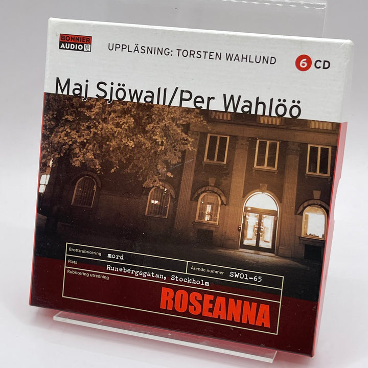 Ljudbok Roseanna på CD av Maj Sjöwall