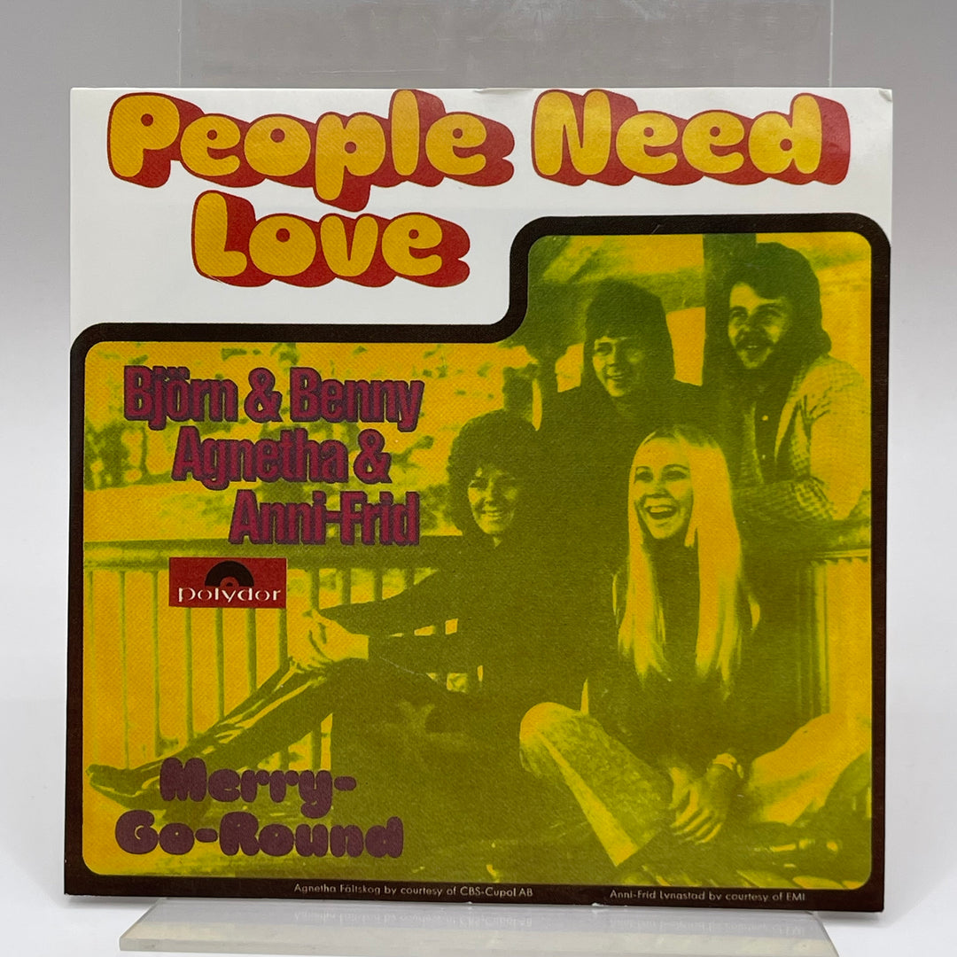 Retro Vinylsingle People Need Love Pre-ABBA