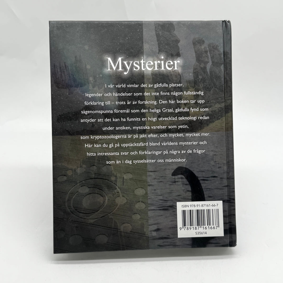 Mysterier illustrerad faktabok om oförklarliga händelser