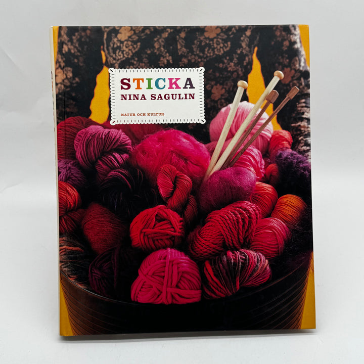 Stickbok Sticka Nina Sagulin modern handarbete