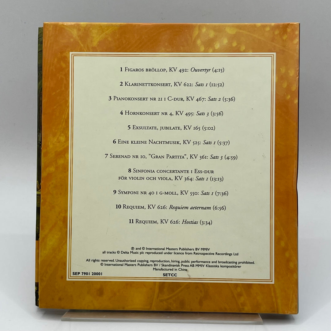Mozart Musikaliska Mästerverk CD Begagnad