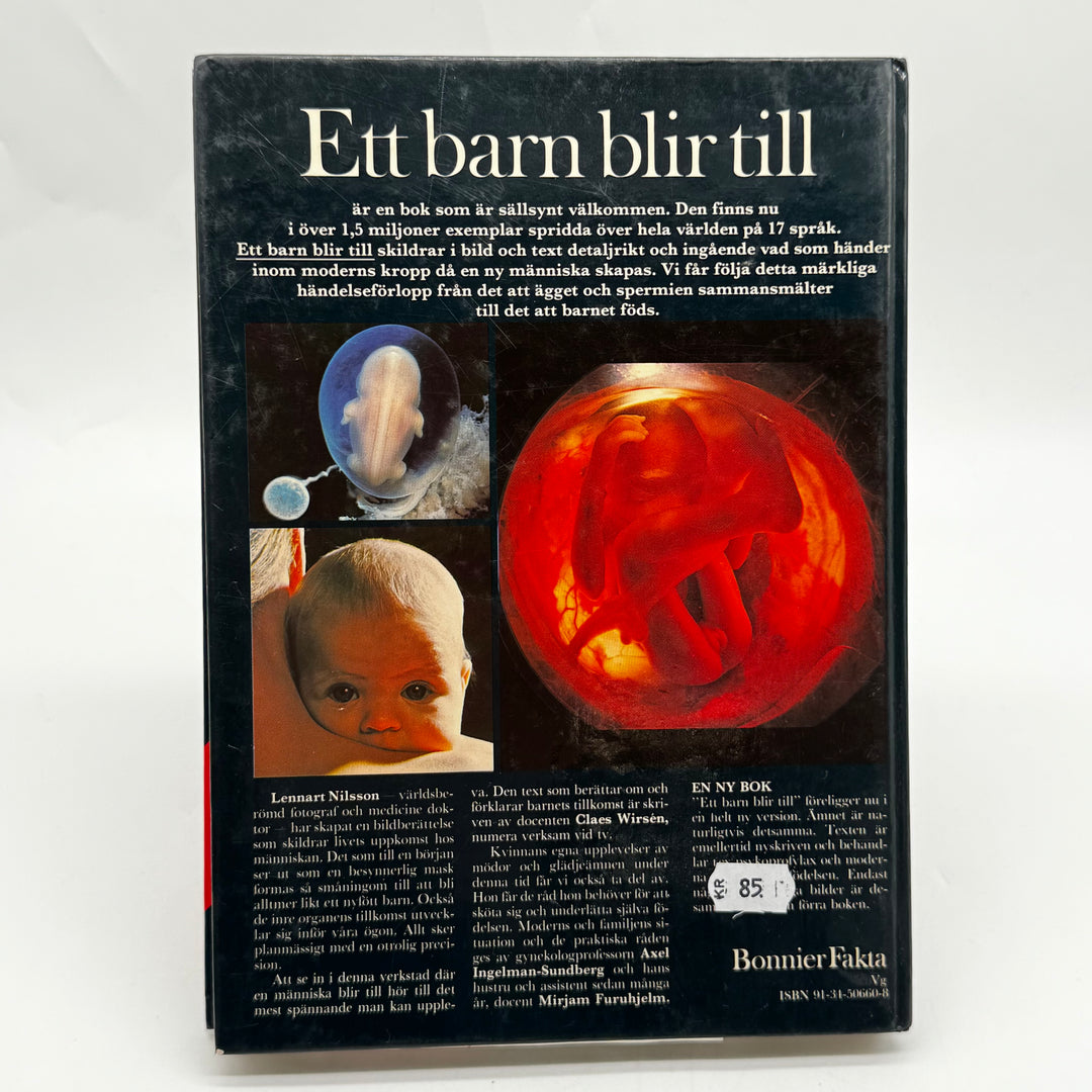 Ett barn blir till faktabok Lennart Nilsson
