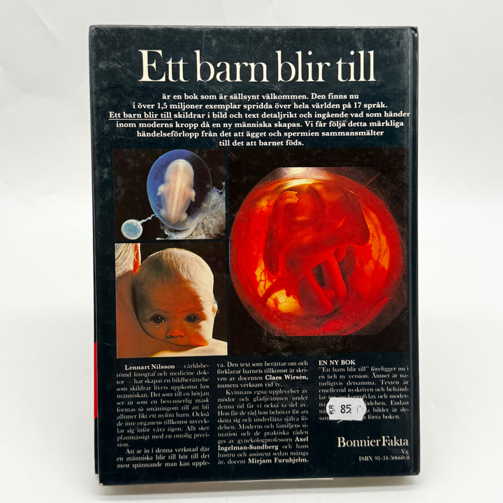 Ett barn blir till faktabok Lennart Nilsson