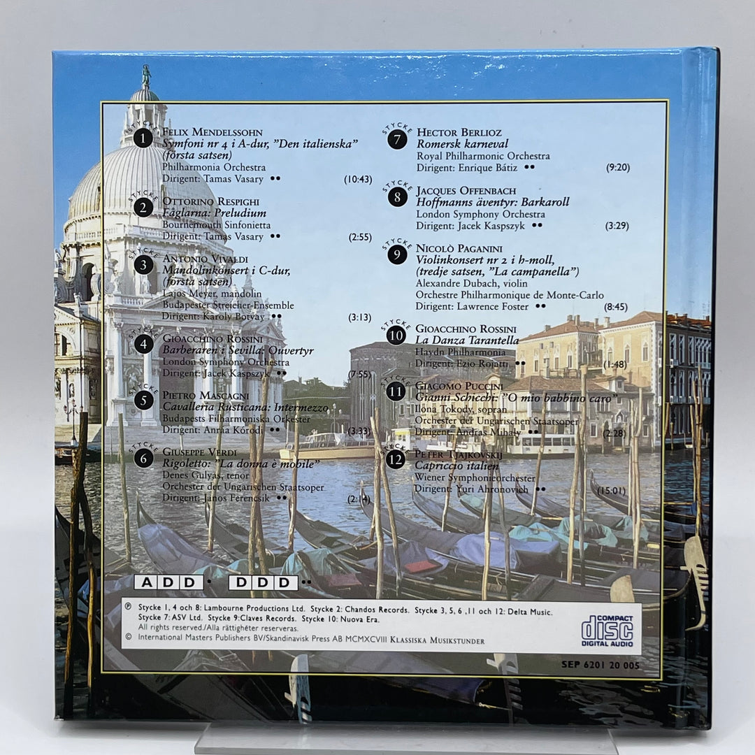 Klassiska Musikstunder CD Italienska Kompositörer