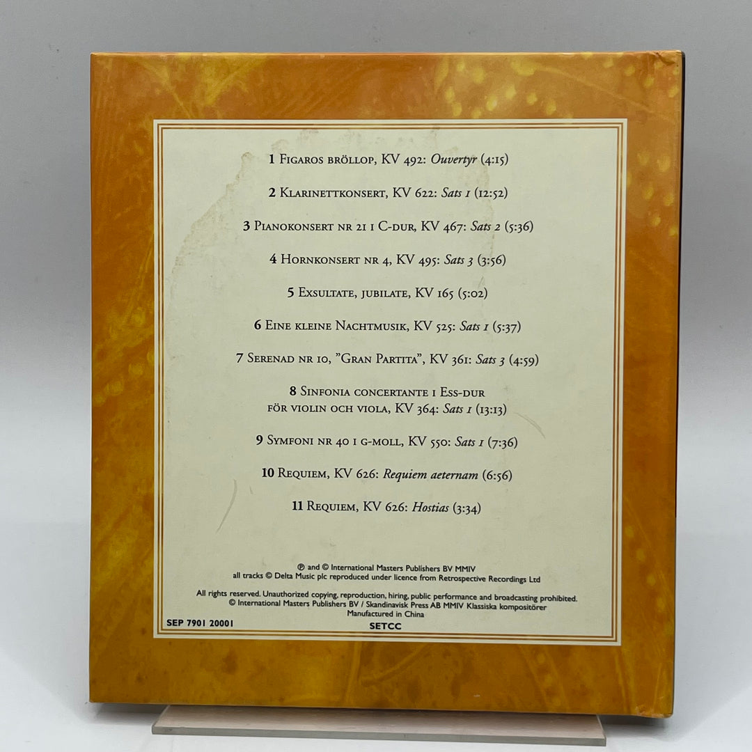 Mozart Samlingsskiva Klassisk Musik Begagnad