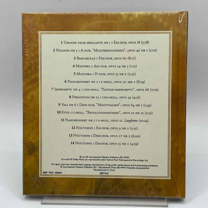 Klassisk Chopin CD-samling oanvänd elegans