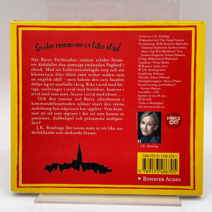 J.K. Rowling Den tomma stolen ljudbok CD