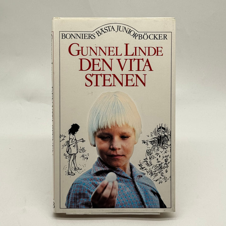 Den vita stenen klassisk barnbok inbunden